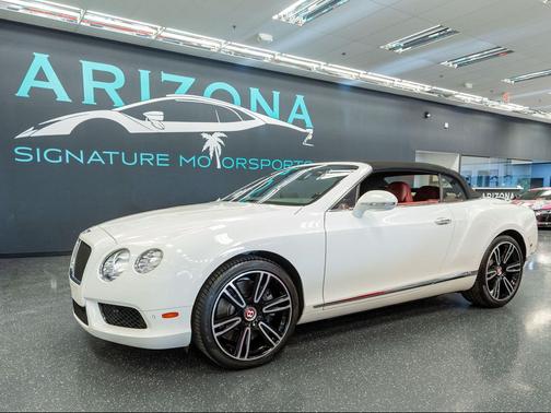 White 2014 Bentley Continental GT V8