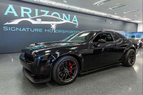 Pitch Black Clearcoat 2019 Dodge Challenger R/T Scat Pack Widebody