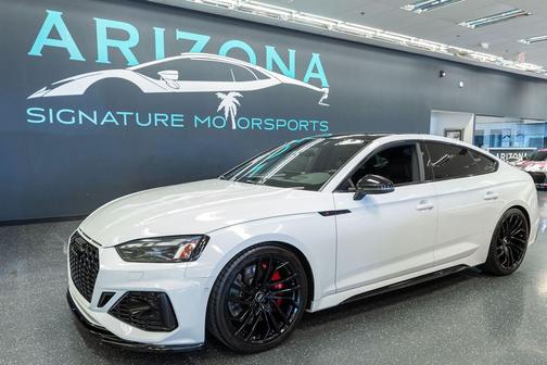 Glacier White Metallic 2021 Audi RS 5 2.9T