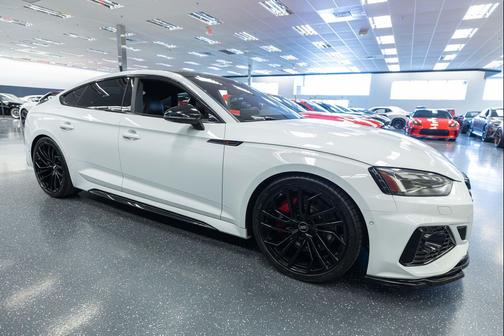 Glacier White Metallic 2021 Audi RS 5 2.9T