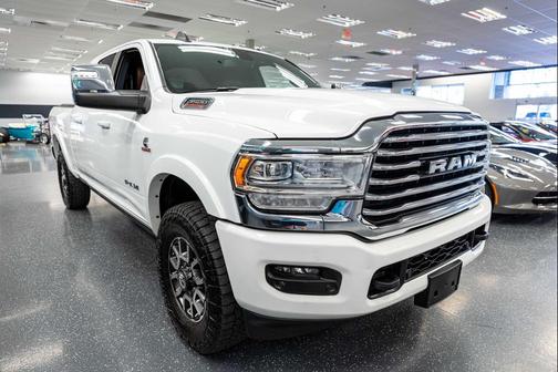 Bright White Clearcoat 2023 RAM 3500 Longhorn