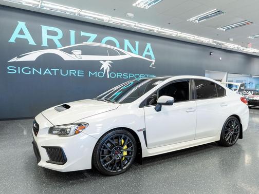 Crystal White Pearl 2019 Subaru WRX STI Base