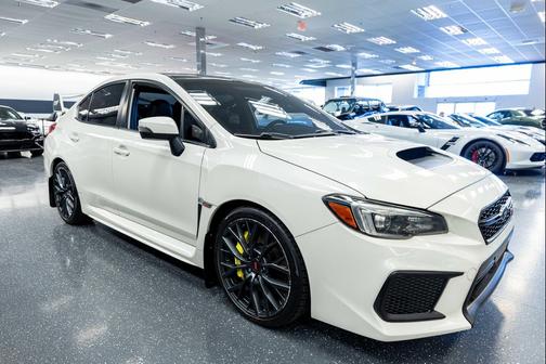 Crystal White Pearl 2019 Subaru WRX STI Base