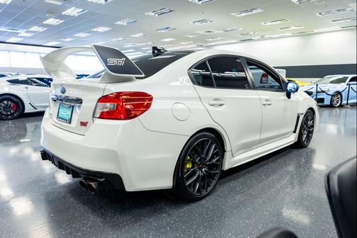 Crystal White Pearl 2019 Subaru WRX STI Base
