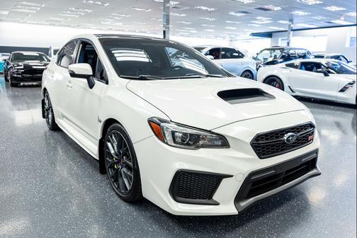 Crystal White Pearl 2019 Subaru WRX STI Base