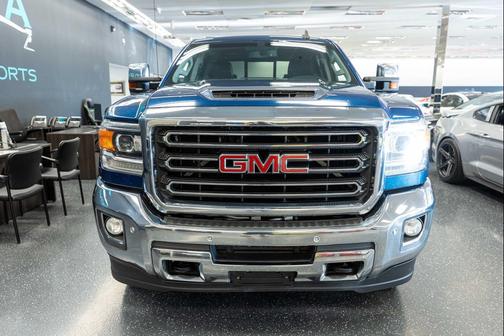 Stone Blue Metallic 2019 GMC Sierra 2500 SLT