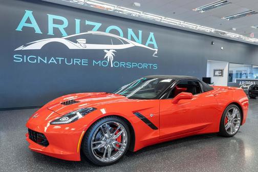 Red 2014 Chevrolet Corvette Stingray Z51