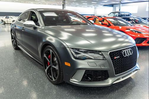 Gray 2014 Audi RS 7 4.0T Prestige