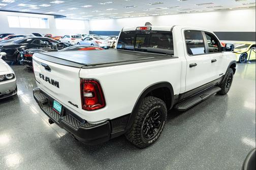 Bright White Clearcoat 2025 RAM 1500 Rebel