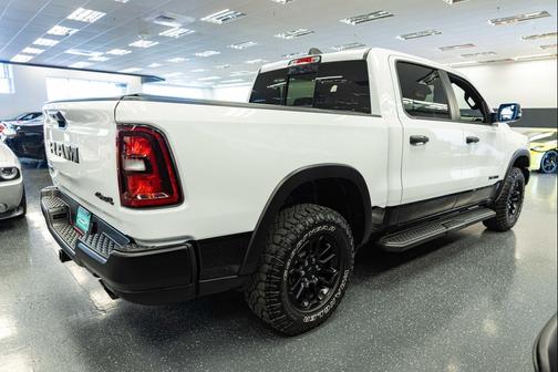 Bright White Clearcoat 2025 RAM 1500 Rebel