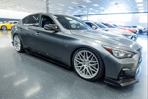 Graphite Shadow 2019 INFINITI Q50 3.0t LUXE