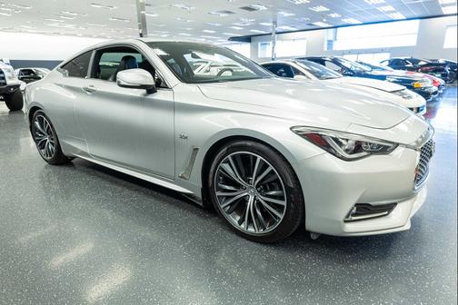 Liquid Platinum 2017 INFINITI Q60 3.0T Premium