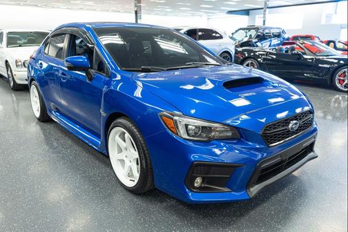 Blue 2020 Subaru WRX Limited
