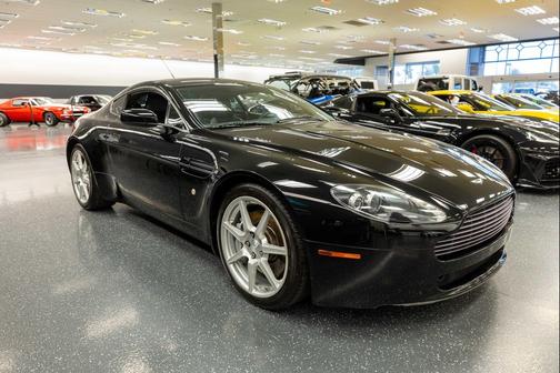 Black 2007 Aston Martin V8 Vantage Base