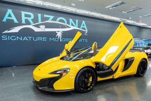 Volcano Yellow 2015 McLaren 650S Base