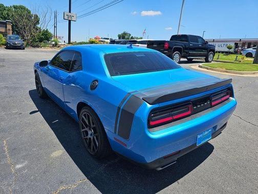 Blue 2016 Dodge Challenger 392 Hemi Scat Pack Shaker