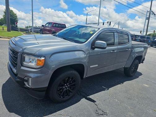 Satin Steel Metallic 2022 GMC Canyon Elevation