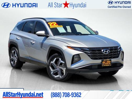 Silver 2022 Hyundai TUCSON SEL