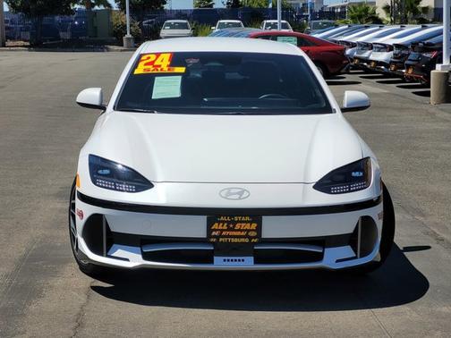 White 2024 Hyundai IONIQ 6 SEL
