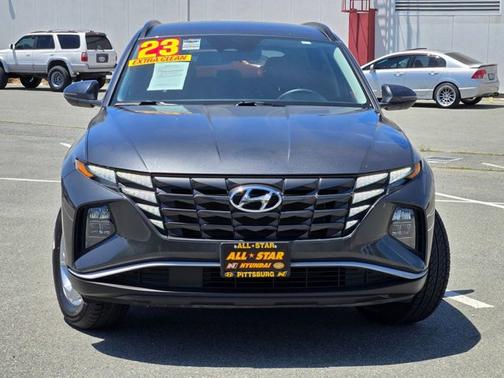 Gray 2023 Hyundai TUCSON SEL