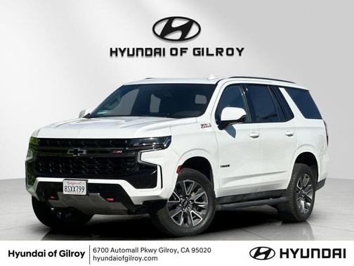 Summit White 2021 Chevrolet Tahoe 4WD Z71