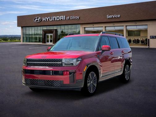 Ultimate Red 2026 Hyundai SANTA FE HEV Calligraphy