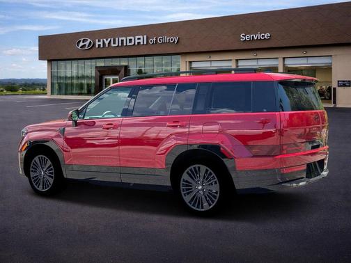 Ultimate Red 2026 Hyundai SANTA FE HEV Calligraphy