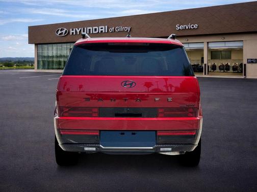 Ultimate Red 2026 Hyundai SANTA FE HEV Calligraphy