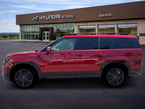Ultimate Red 2026 Hyundai SANTA FE HEV Calligraphy