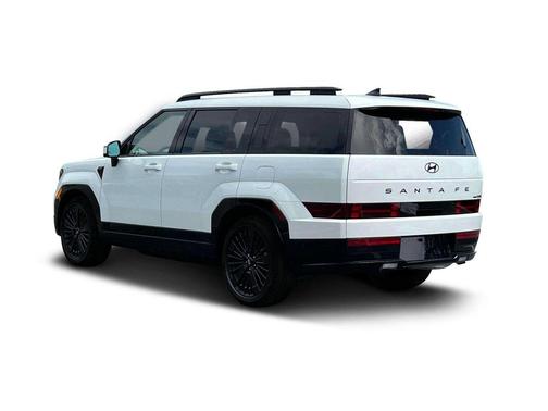 Serenity White 2025 Hyundai SANTA FE HEV Calligraphy
