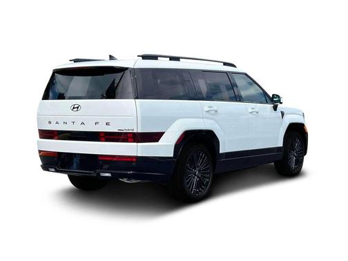 Serenity White 2025 Hyundai SANTA FE HEV Calligraphy