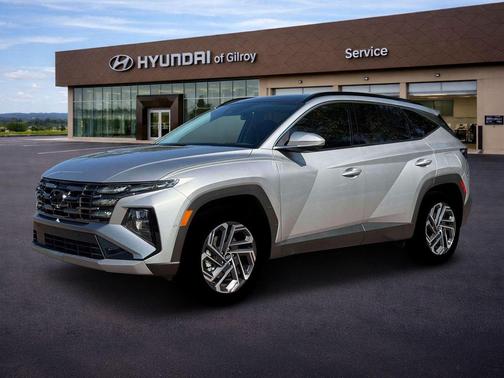 Shimmering Silver 2026 Hyundai TUCSON Hybrid Limited