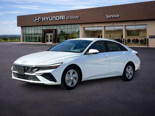 Serenity White 2025 Hyundai ELANTRA SE