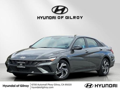 Amazon Gray 2025 Hyundai ELANTRA Sport