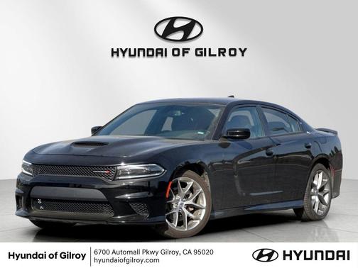 Pitch Black Clearcoat 2023 Dodge Charger GT