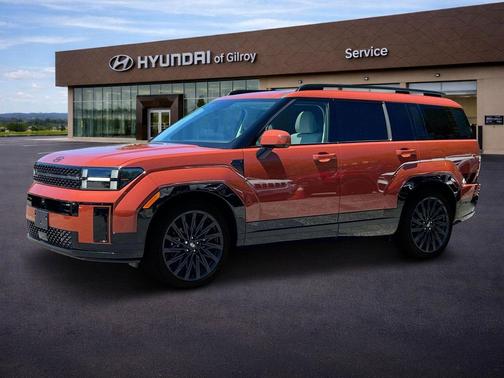 Terracotta Orange 2025 Hyundai SANTA FE Calligraphy