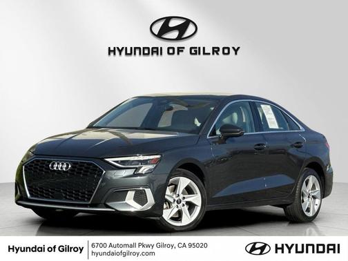 Manhattan Gray Metallic 2024 Audi A3 Premium