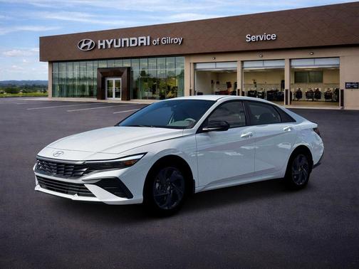 Serenity White 2026 Hyundai ELANTRA Sport