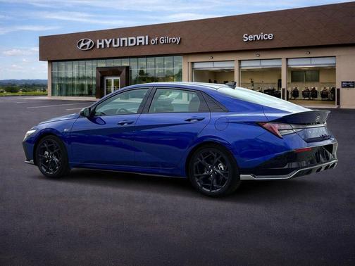 Intense Blue 2025 Hyundai ELANTRA N Line