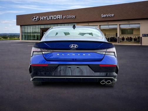 Intense Blue 2025 Hyundai ELANTRA N Line