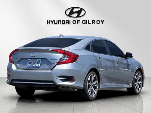 Modern Steel Metallic 2019 Honda Civic Touring