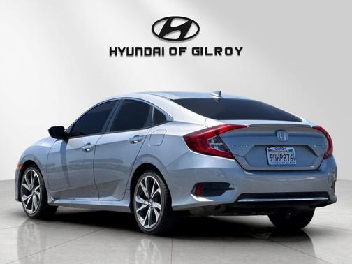 Modern Steel Metallic 2019 Honda Civic Touring