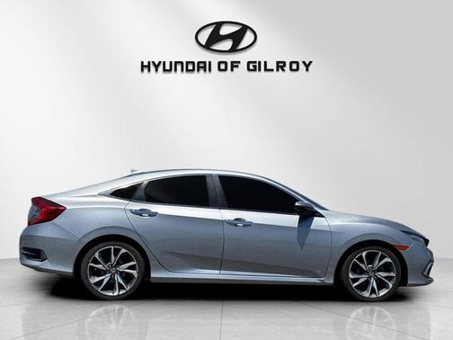 Modern Steel Metallic 2019 Honda Civic Touring