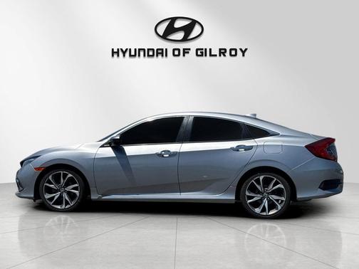 Modern Steel Metallic 2019 Honda Civic Touring