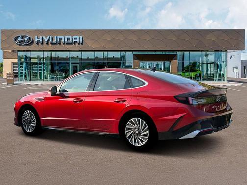 Ultimate Red 2026 Hyundai SONATA Hybrid SE