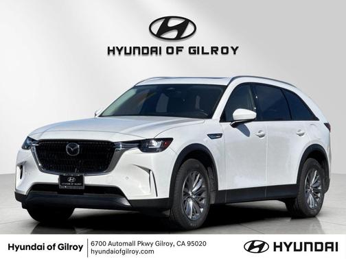 Rhodium White Premium 2025 Mazda CX-90 3.3 Turbo Preferred