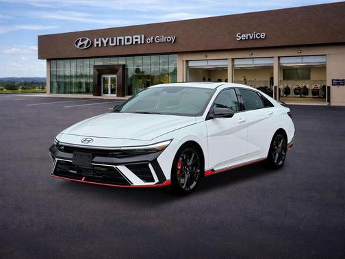 Atlas White 2026 Hyundai ELANTRA N Base