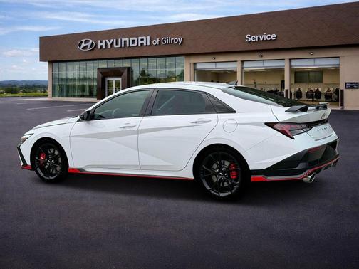 Atlas White 2026 Hyundai ELANTRA N Base