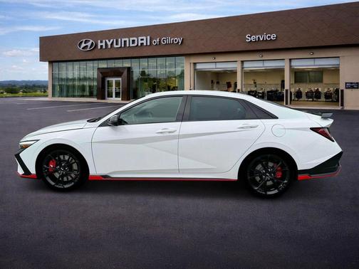 Atlas White 2026 Hyundai ELANTRA N Base
