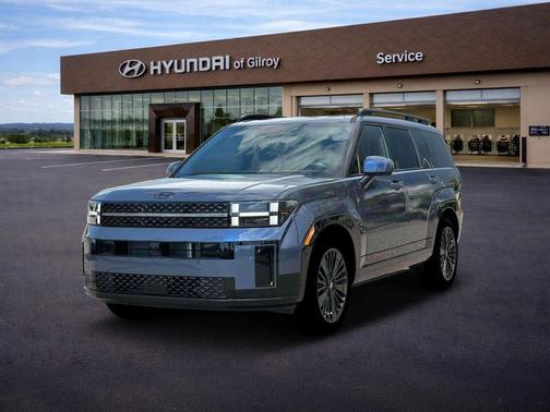 Atlantis Blue 2026 Hyundai SANTA FE HEV Calligraphy